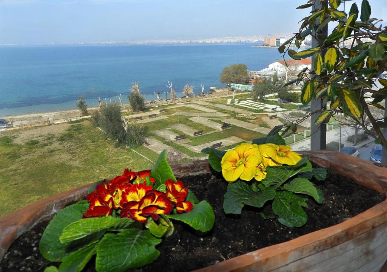 Seafront Family Apartment & Free Parking, The Cruiseflat Tessalónica Exterior foto
