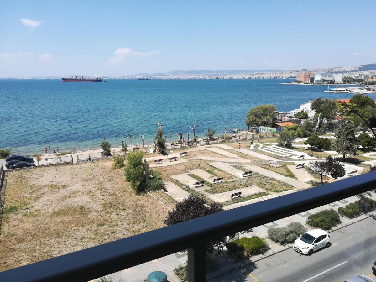 Seafront Family Apartment & Free Parking, The Cruiseflat Tessalónica Exterior foto