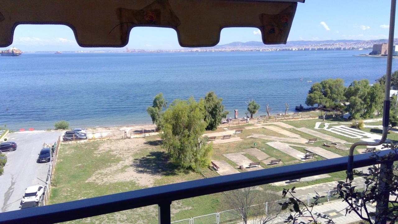 Seafront Family Apartment & Free Parking, The Cruiseflat Tessalónica Exterior foto