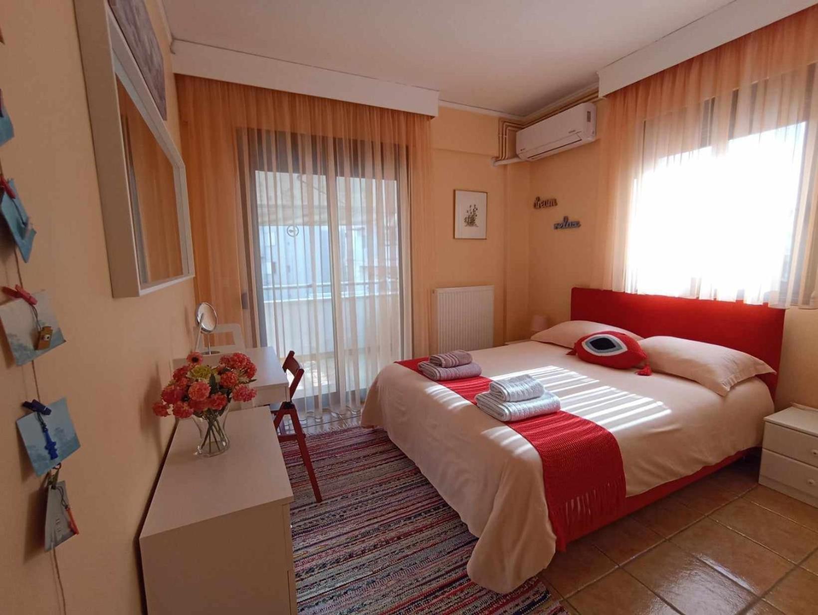 Seafront Family Apartment & Free Parking, The Cruiseflat Tessalónica Exterior foto